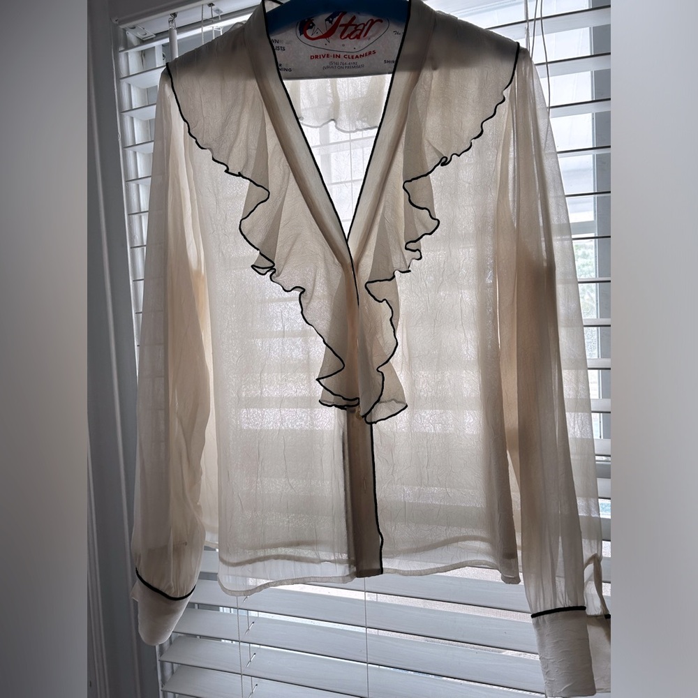 Zara Ruffle Shirt - Picture 4 of 6